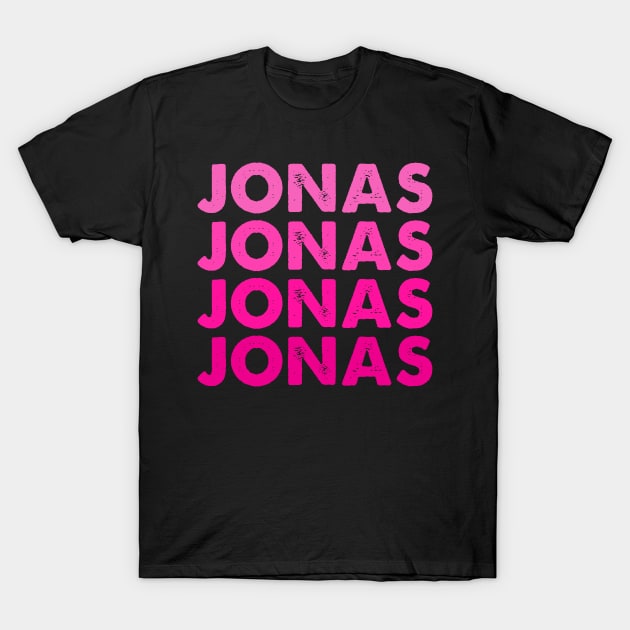 Vintage Name Jonas I Love Jonas T-Shirt by Spit in my face PODCAST